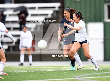 Thumbnail 1 in Everett Alvarez @ Marin Catholic (CIF NorCal Division 4 Final) photogallery.