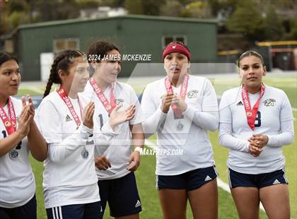 Thumbnail 1 in Everett Alvarez @ Marin Catholic (CIF NorCal Division 4 Final) photogallery.