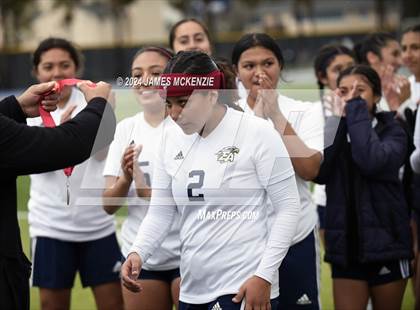 Thumbnail 3 in Everett Alvarez @ Marin Catholic (CIF NorCal Division 4 Final) photogallery.