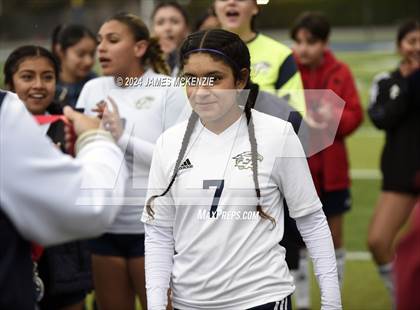 Thumbnail 3 in Everett Alvarez @ Marin Catholic (CIF NorCal Division 4 Final) photogallery.