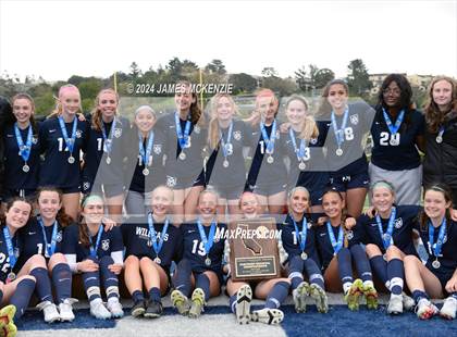 Thumbnail 3 in Everett Alvarez @ Marin Catholic (CIF NorCal Division 4 Final) photogallery.