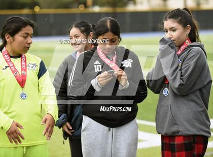 Thumbnail 3 in Everett Alvarez @ Marin Catholic (CIF NorCal Division 4 Final) photogallery.
