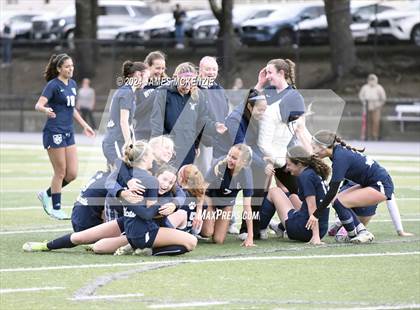 Thumbnail 1 in Everett Alvarez @ Marin Catholic (CIF NorCal Division 4 Final) photogallery.