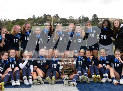 Thumbnail 1 in Everett Alvarez @ Marin Catholic (CIF NorCal Division 4 Final) photogallery.
