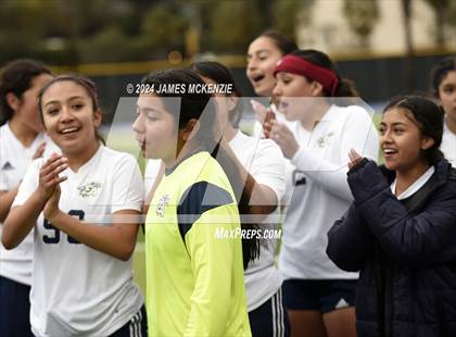 Thumbnail 3 in Everett Alvarez @ Marin Catholic (CIF NorCal Division 4 Final) photogallery.