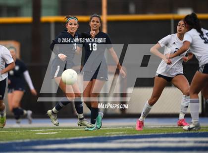 Thumbnail 1 in Everett Alvarez @ Marin Catholic (CIF NorCal Division 4 Final) photogallery.