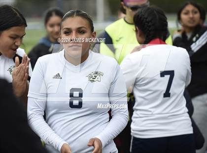Thumbnail 1 in Everett Alvarez @ Marin Catholic (CIF NorCal Division 4 Final) photogallery.