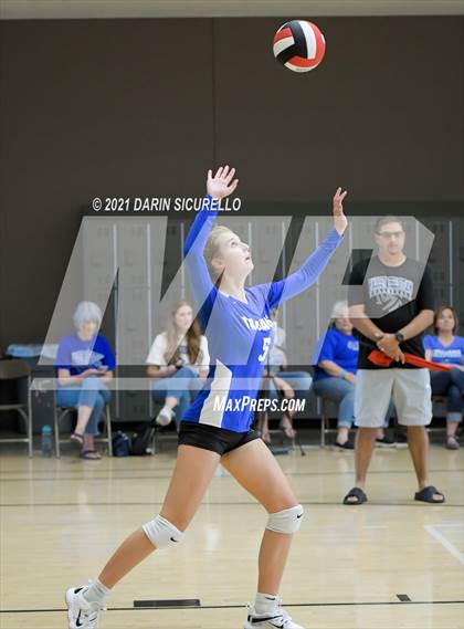 Thumbnail 2 in Valley Christian vs. Apache Junction (EPIC Tournament Chandler Prep Invite)  photogallery.