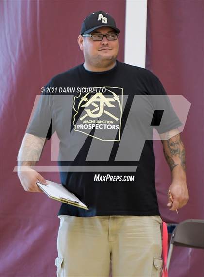 Thumbnail 3 in Valley Christian vs. Apache Junction (EPIC Tournament Chandler Prep Invite)  photogallery.