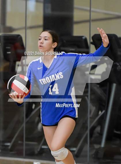 Thumbnail 3 in Valley Christian vs. Apache Junction (EPIC Tournament Chandler Prep Invite)  photogallery.