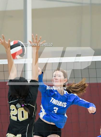 Thumbnail 1 in Valley Christian vs. Apache Junction (EPIC Tournament Chandler Prep Invite)  photogallery.