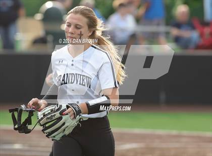Thumbnail 3 in Grandview vs West Rusk (UIL 3A Regional Semifinal) photogallery.