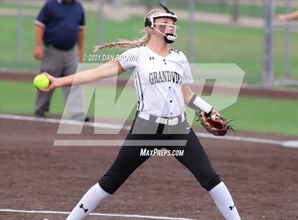 Thumbnail 2 in Grandview vs West Rusk (UIL 3A Regional Semifinal) photogallery.