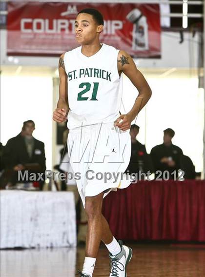 Thumbnail 1 in LaVerne Lutheran vs. St. Patrick (Spalding Hoophall Classic) photogallery.