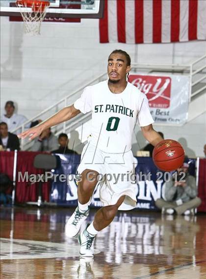 Thumbnail 3 in LaVerne Lutheran vs. St. Patrick (Spalding Hoophall Classic) photogallery.
