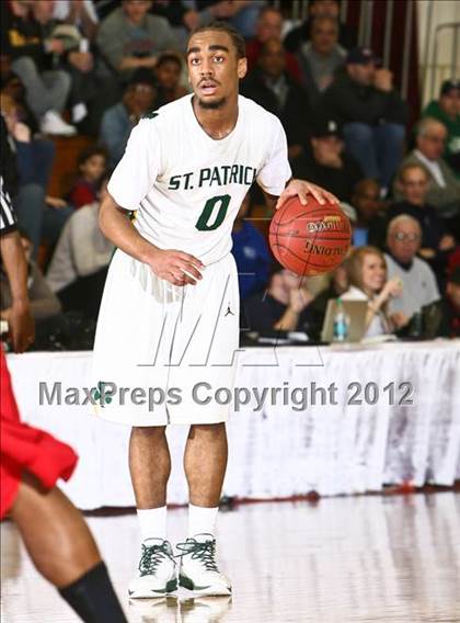 Thumbnail 1 in LaVerne Lutheran vs. St. Patrick (Spalding Hoophall Classic) photogallery.
