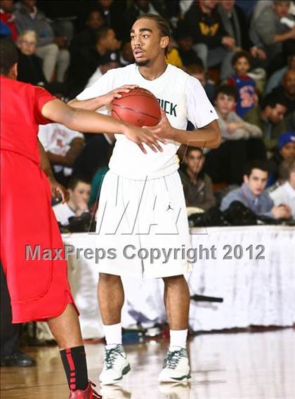 Thumbnail 3 in LaVerne Lutheran vs. St. Patrick (Spalding Hoophall Classic) photogallery.