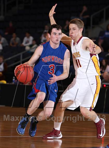 Thumbnail 1 in Shining Mountain vs. Norwood (CHSAA 1A Great 8) photogallery.