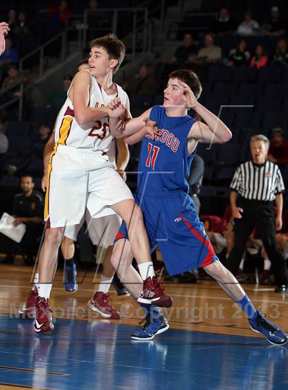 Thumbnail 3 in Shining Mountain vs. Norwood (CHSAA 1A Great 8) photogallery.