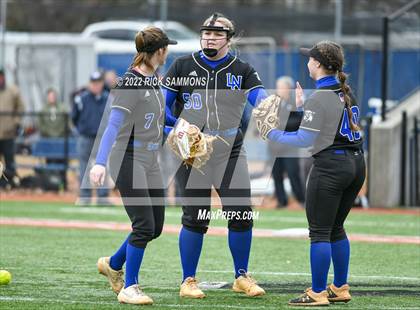 Thumbnail 3 in Lake Norman vs Bandys (Scrimmage Mooresville Jamboree) photogallery.