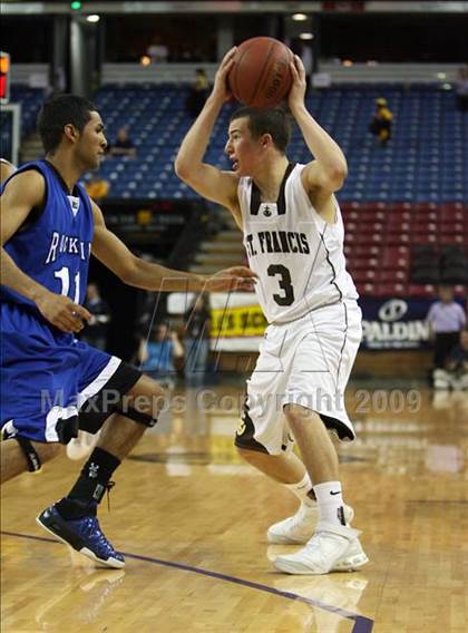 Thumbnail 3 in St. Francis vs. Rocklin (CIF NorCal D2 Final) photogallery.