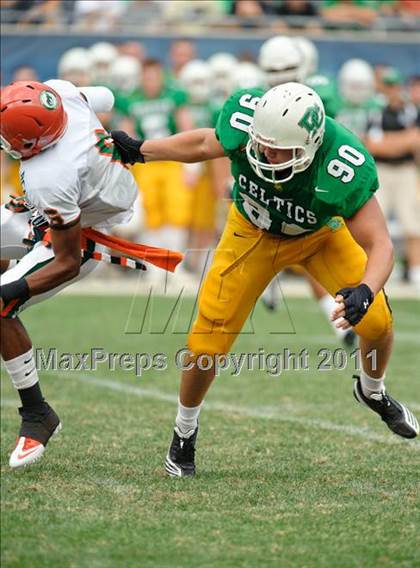 Thumbnail 2 in Providence Catholic vs. Morgan Park (2010 Kickoff Classic) photogallery.