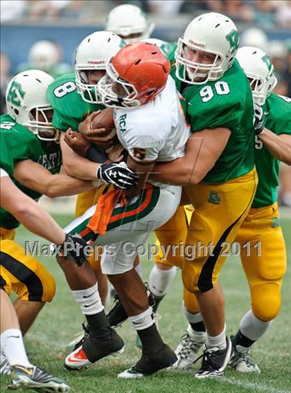Thumbnail 1 in Providence Catholic vs. Morgan Park (2010 Kickoff Classic) photogallery.