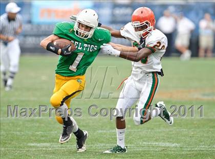 Thumbnail 1 in Providence Catholic vs. Morgan Park (2010 Kickoff Classic) photogallery.