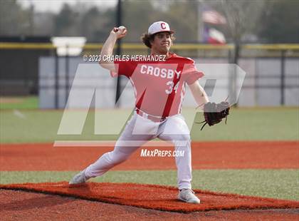 Thumbnail 2 in Lake Belton vs. Crosby (Bryan ISD Tournament) photogallery.