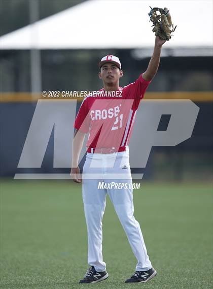 Thumbnail 3 in Lake Belton vs. Crosby (Bryan ISD Tournament) photogallery.