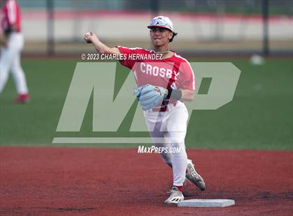 Thumbnail 3 in Lake Belton vs. Crosby (Bryan ISD Tournament) photogallery.