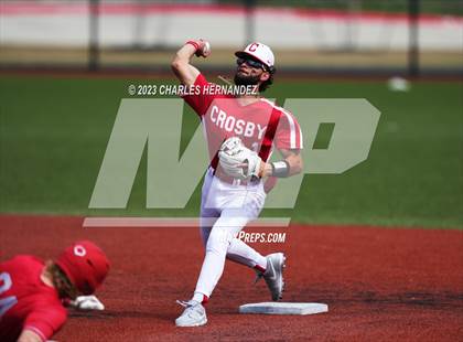 Thumbnail 3 in Lake Belton vs. Crosby (Bryan ISD Tournament) photogallery.