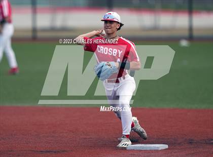 Thumbnail 2 in Lake Belton vs. Crosby (Bryan ISD Tournament) photogallery.