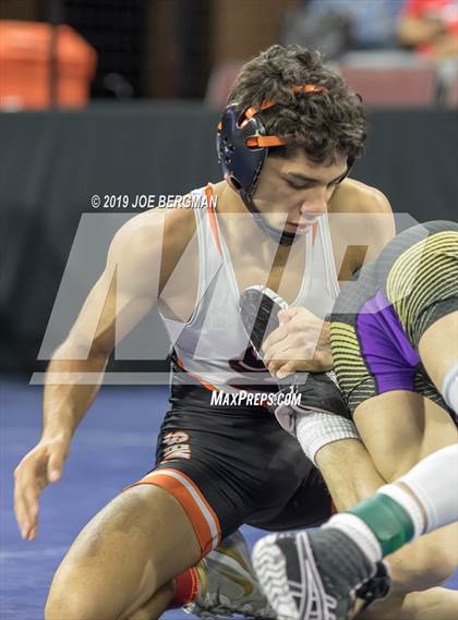 Thumbnail 2 in CIF State Boys Wrestling Championships (Championship Round 1) photogallery.