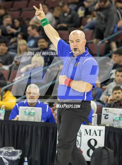 Thumbnail 3 in CIF State Boys Wrestling Championships (Championship Round 1) photogallery.