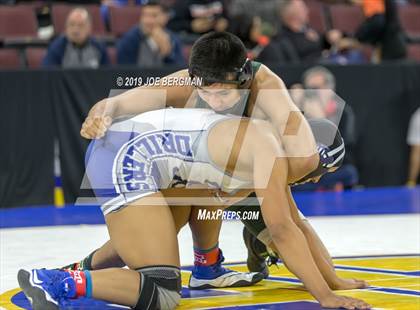 Thumbnail 3 in CIF State Boys Wrestling Championships (Championship Round 1) photogallery.