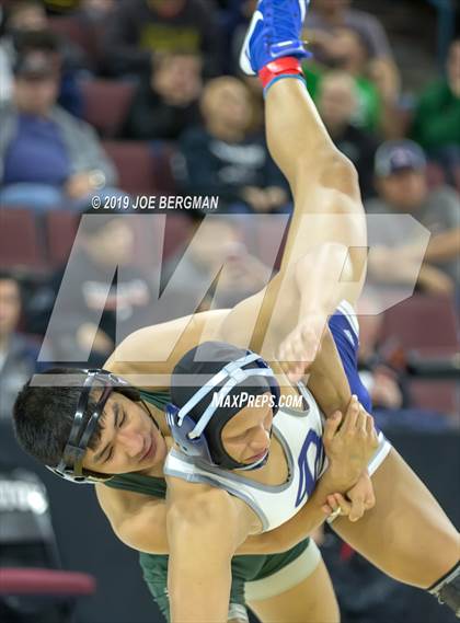 Thumbnail 2 in CIF State Boys Wrestling Championships (Championship Round 1) photogallery.