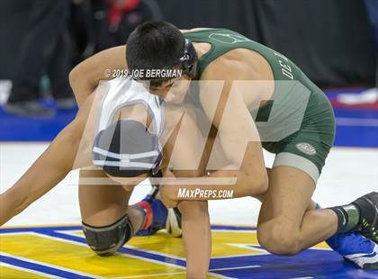 Thumbnail 1 in CIF State Boys Wrestling Championships (Championship Round 1) photogallery.