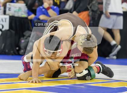 Thumbnail 3 in CIF State Boys Wrestling Championships (Championship Round 1) photogallery.