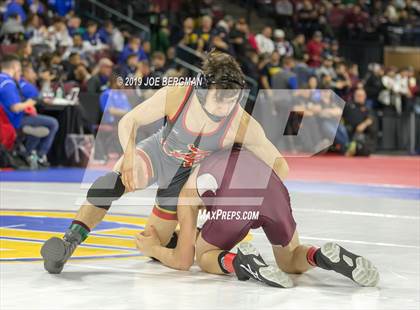 Thumbnail 1 in CIF State Boys Wrestling Championships (Championship Round 1) photogallery.