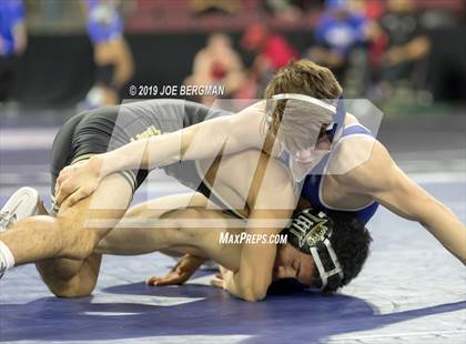 Thumbnail 2 in CIF State Boys Wrestling Championships (Championship Round 1) photogallery.