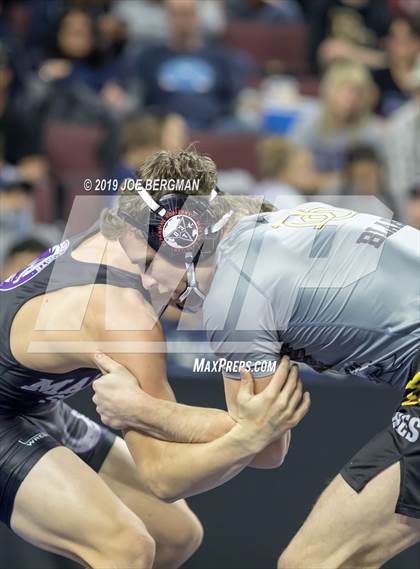 Thumbnail 2 in CIF State Boys Wrestling Championships (Championship Round 1) photogallery.