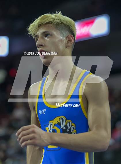 Thumbnail 1 in CIF State Boys Wrestling Championships (Championship Round 1) photogallery.