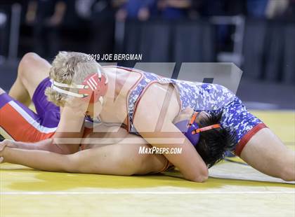 Thumbnail 2 in CIF State Boys Wrestling Championships (Championship Round 1) photogallery.