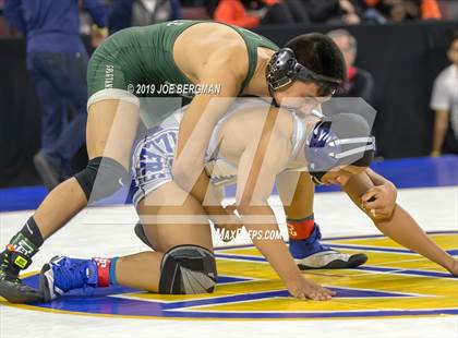 Thumbnail 3 in CIF State Boys Wrestling Championships (Championship Round 1) photogallery.