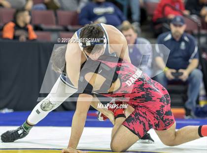 Thumbnail 2 in CIF State Boys Wrestling Championships (Championship Round 1) photogallery.