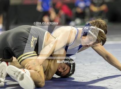 Thumbnail 1 in CIF State Boys Wrestling Championships (Championship Round 1) photogallery.