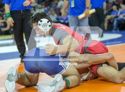Thumbnail 3 in CIF State Boys Wrestling Championships (Championship Round 1) photogallery.