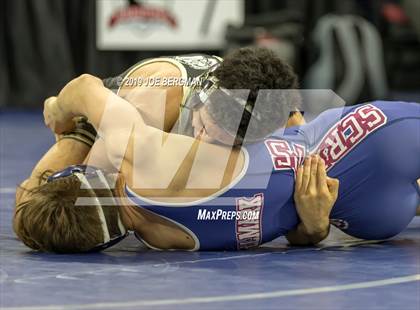 Thumbnail 3 in CIF State Boys Wrestling Championships (Championship Round 1) photogallery.