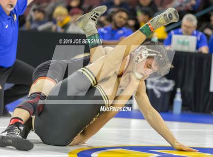 Thumbnail 1 in CIF State Boys Wrestling Championships (Championship Round 1) photogallery.
